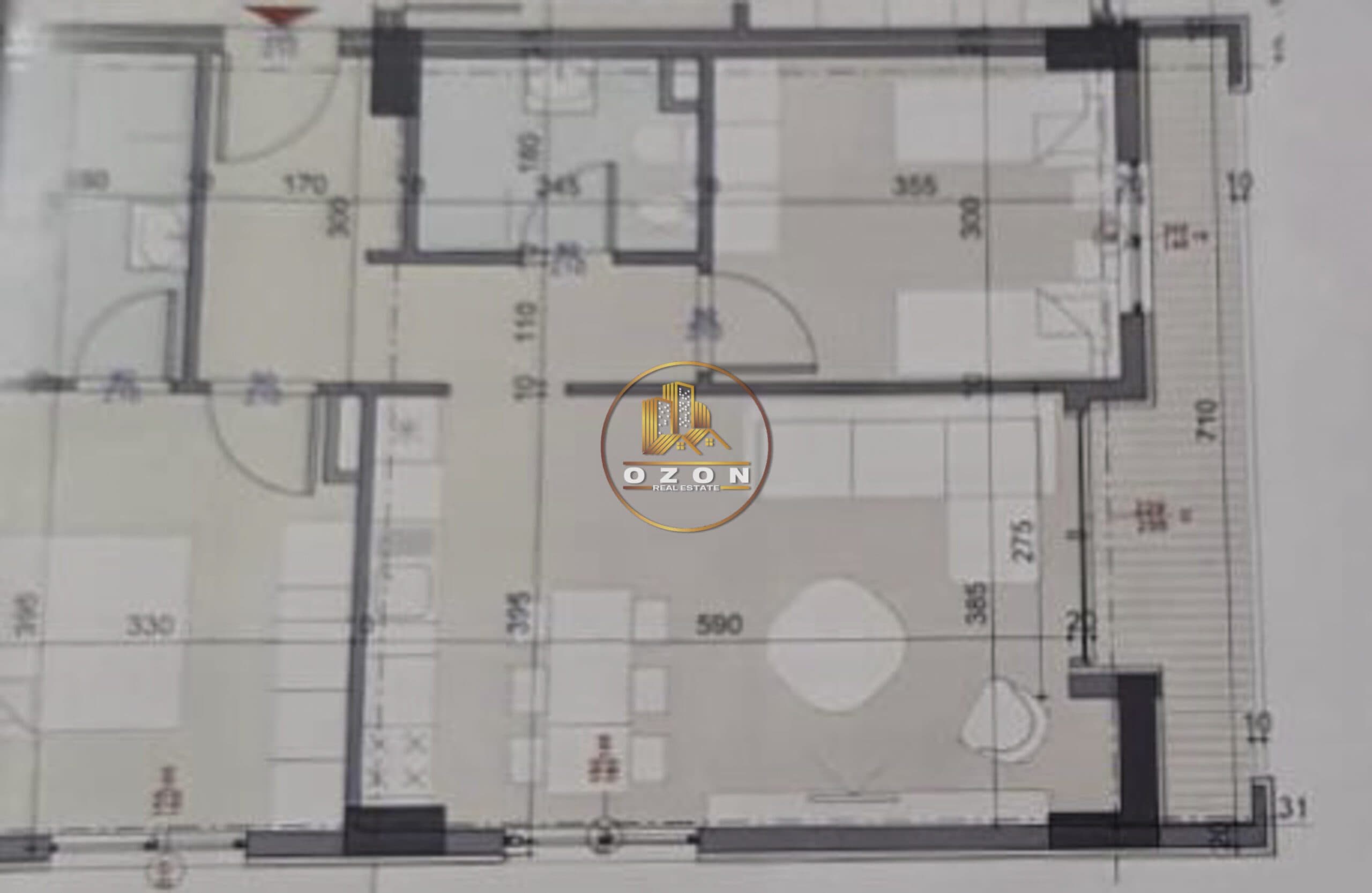 SHITET APARTAMENT 2+1+2 , GARDEN RESIDENCE TURDIU !