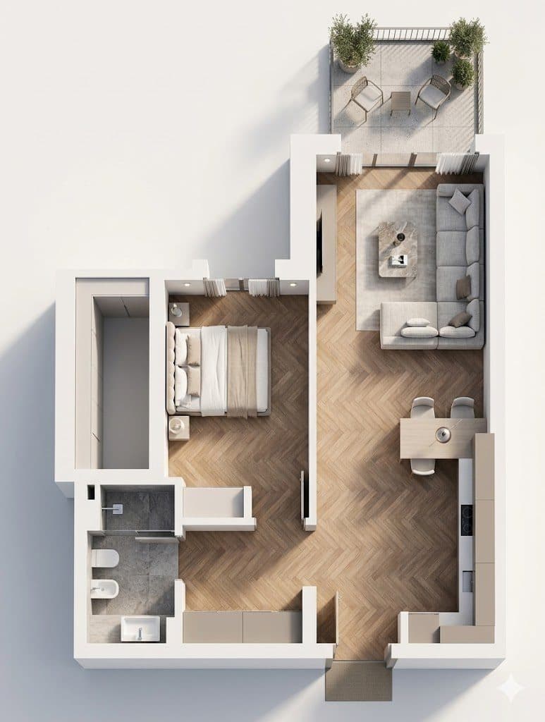 Apartament 1+1 për shitje në Green Coast 2 ! 1