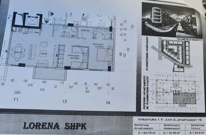 Apartament 2+1+2 për Shitje në Fresk!