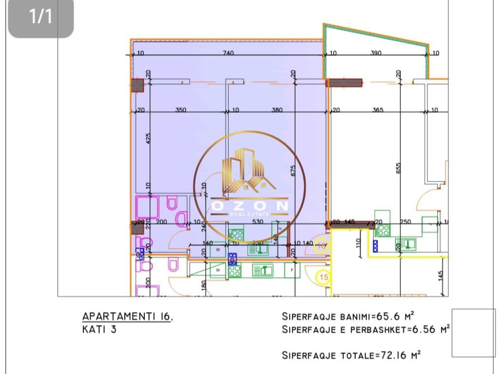 SHITEN TIPOLOGJI APARTAMENTESH 1+1 & 2+1 NE POGRADEC, PRANE LIQENIT! 4