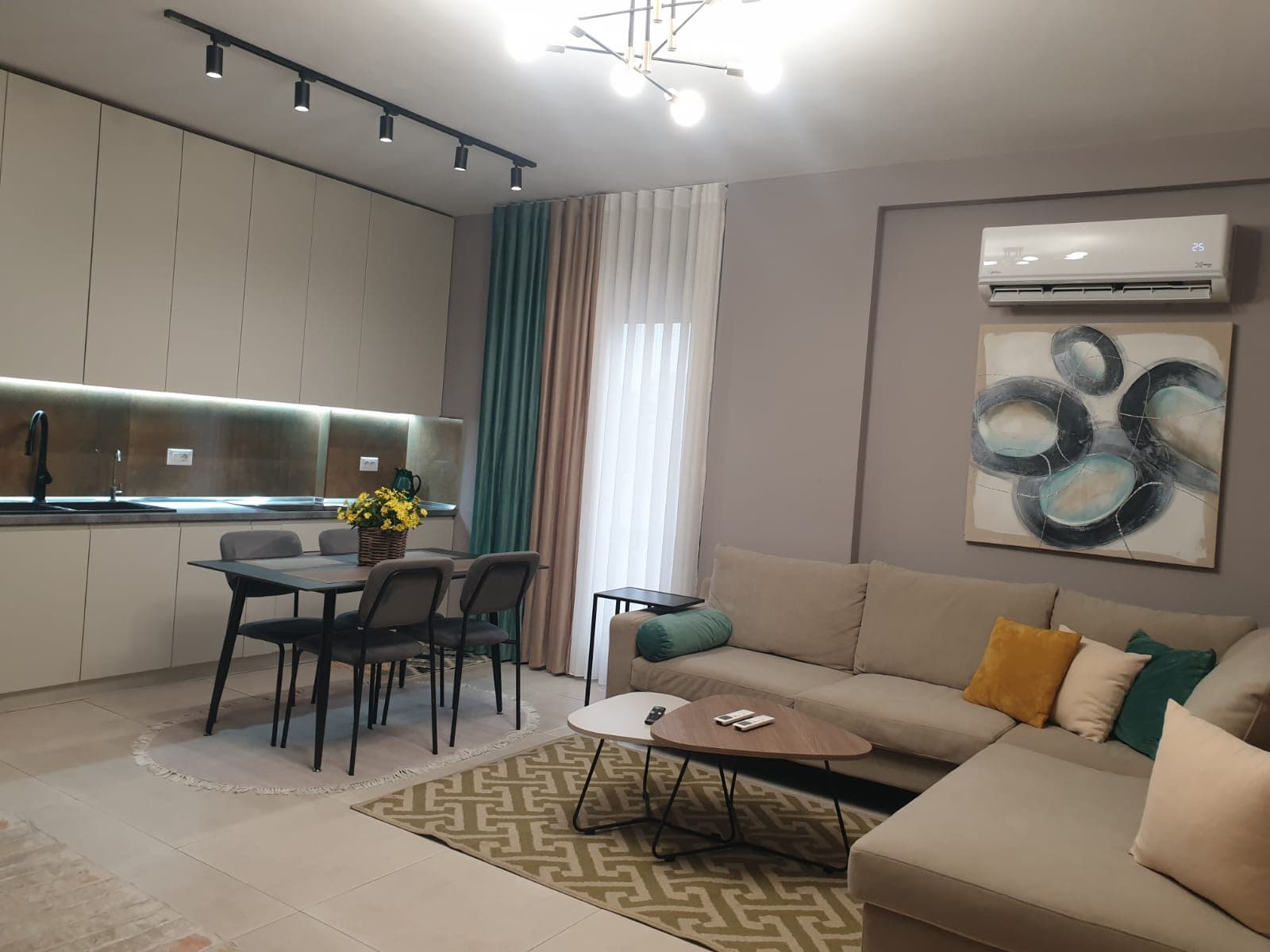 Apartament 2+1+2 për qira tek Rezidenca Botaniku, Kopshti Botanik!