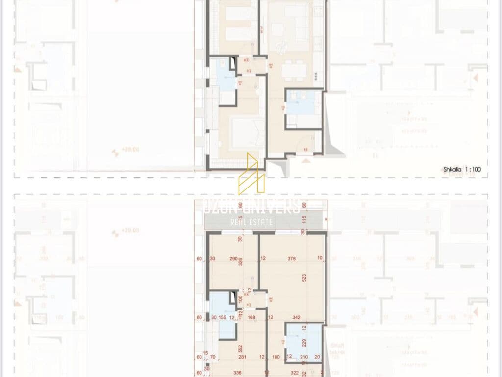 Apartamente 2+1 për Shitje tek Manhatan Residence, Zogu i Zi (pranë Kryqëzimit të Don Boskos). 2