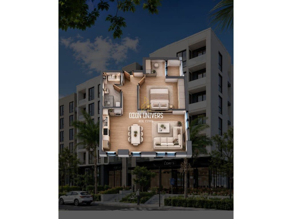 Apartament 1+1 për shitje, Mali i Robit, Golem!!!