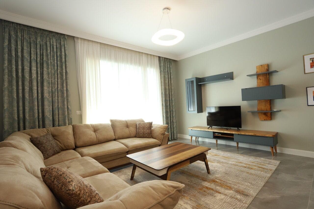 Apartament 2+1+2 Poste Parkimi për qira në Rezidencë në TEG!
