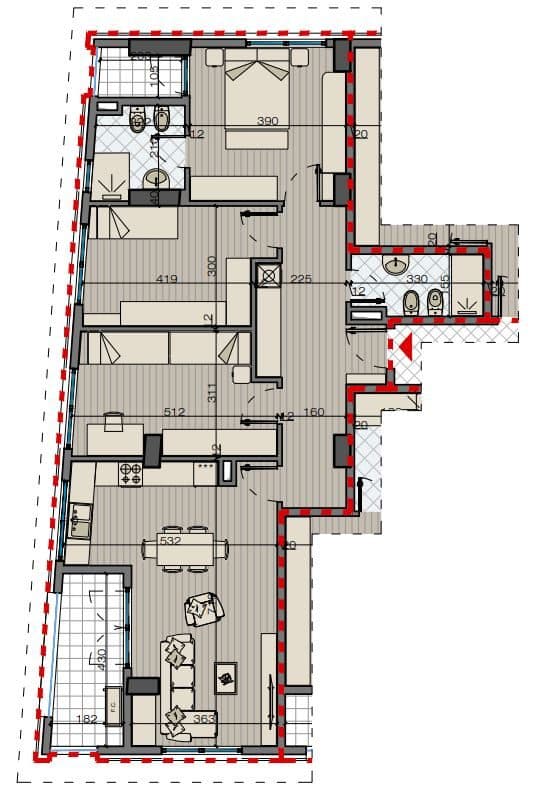 SHITEN TIPOLOGJI APARTAMENTESH 1+1 & 3+1, DHE NJESI BIZNESI, TEK REZIDENCA ELBAVO, BULEVARDI I RI! 2