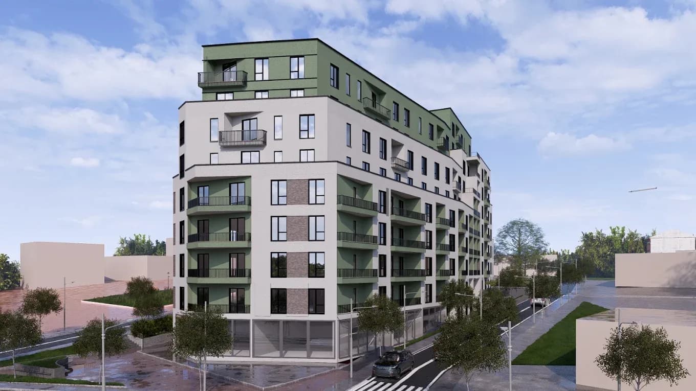 Apartament 1+1+verandë për shitje tek Arden Hill Residence, Paskuqan! 1