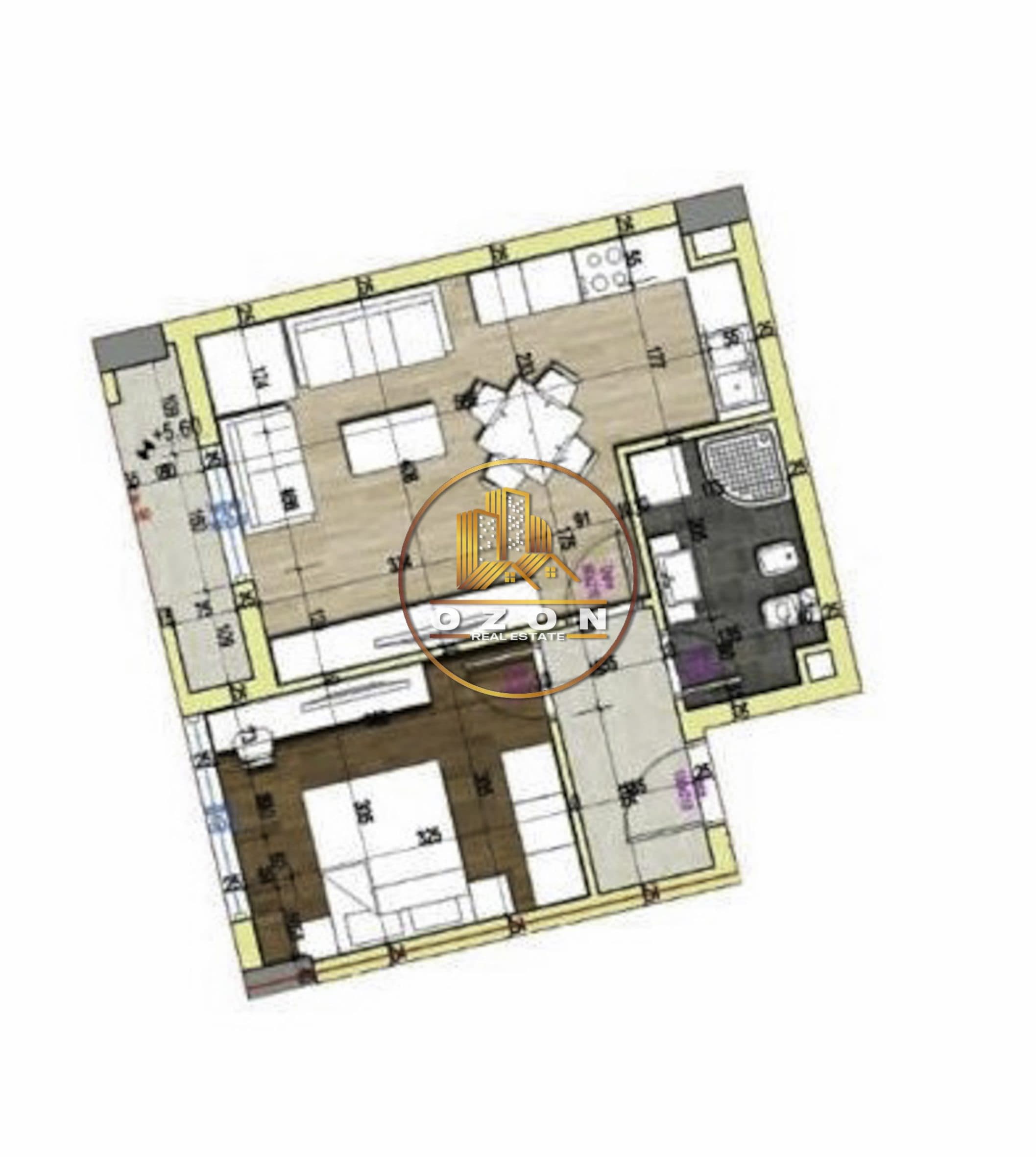 SHITEN TIPOLOGJI APARTAMENTESH 1+1 DHE 2+1, TEK BULEVARDI I RI I KASHARIT!