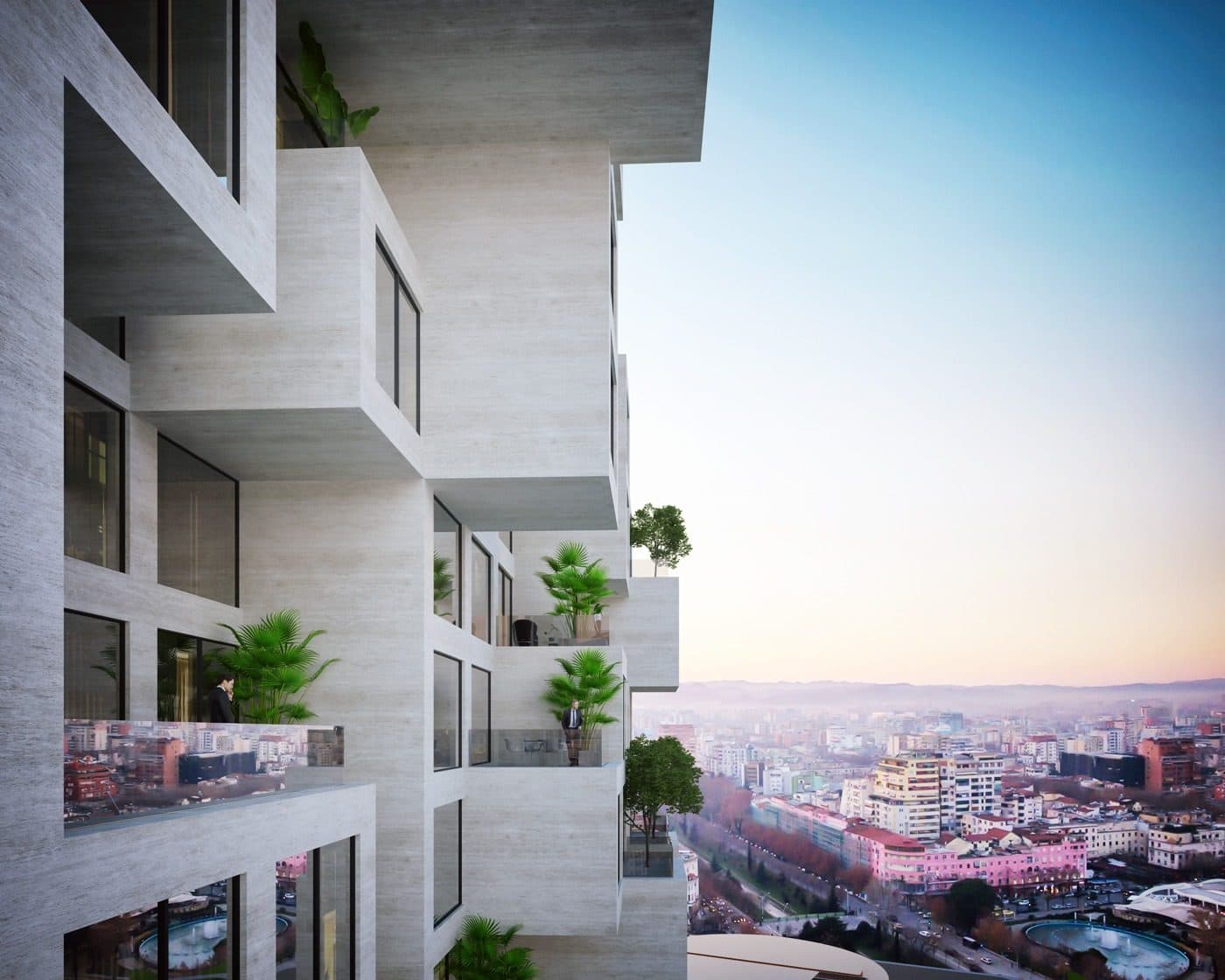 Apartament 3+1+2 në Shitje tek Downtown One! 3