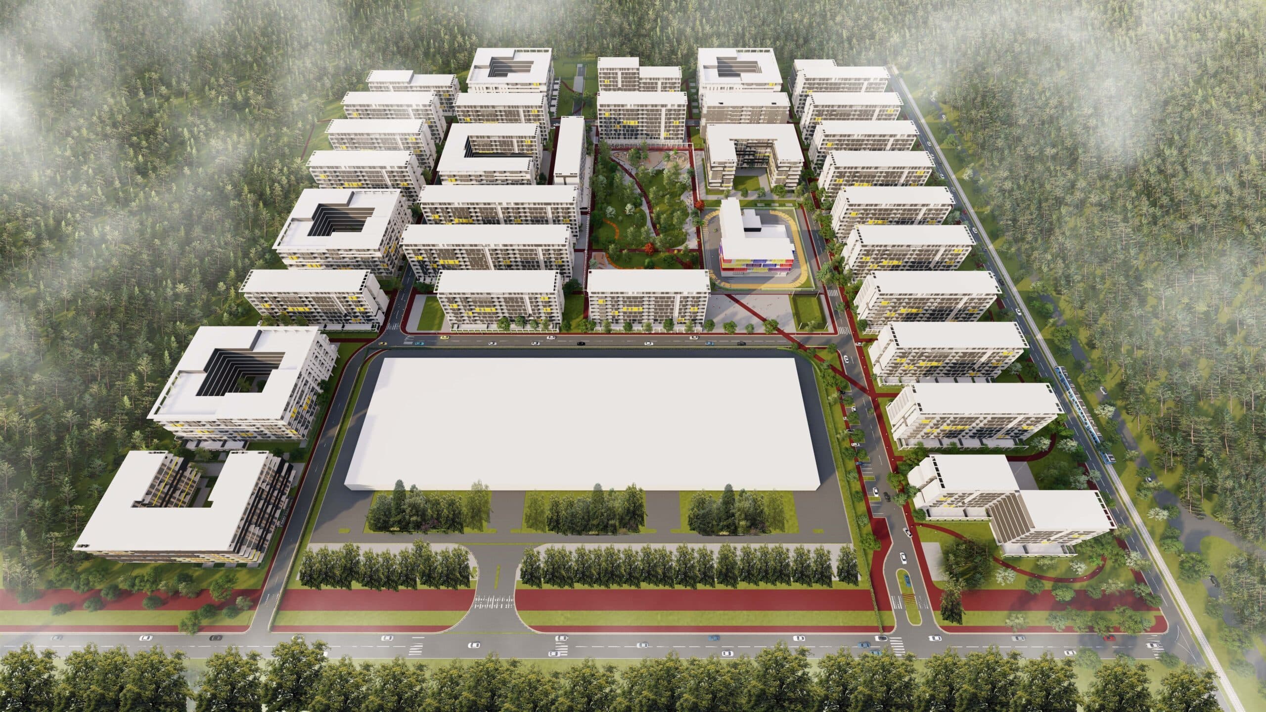 SHITET APARTAMENT 2+1+2 TEK UNIVERS CITY !