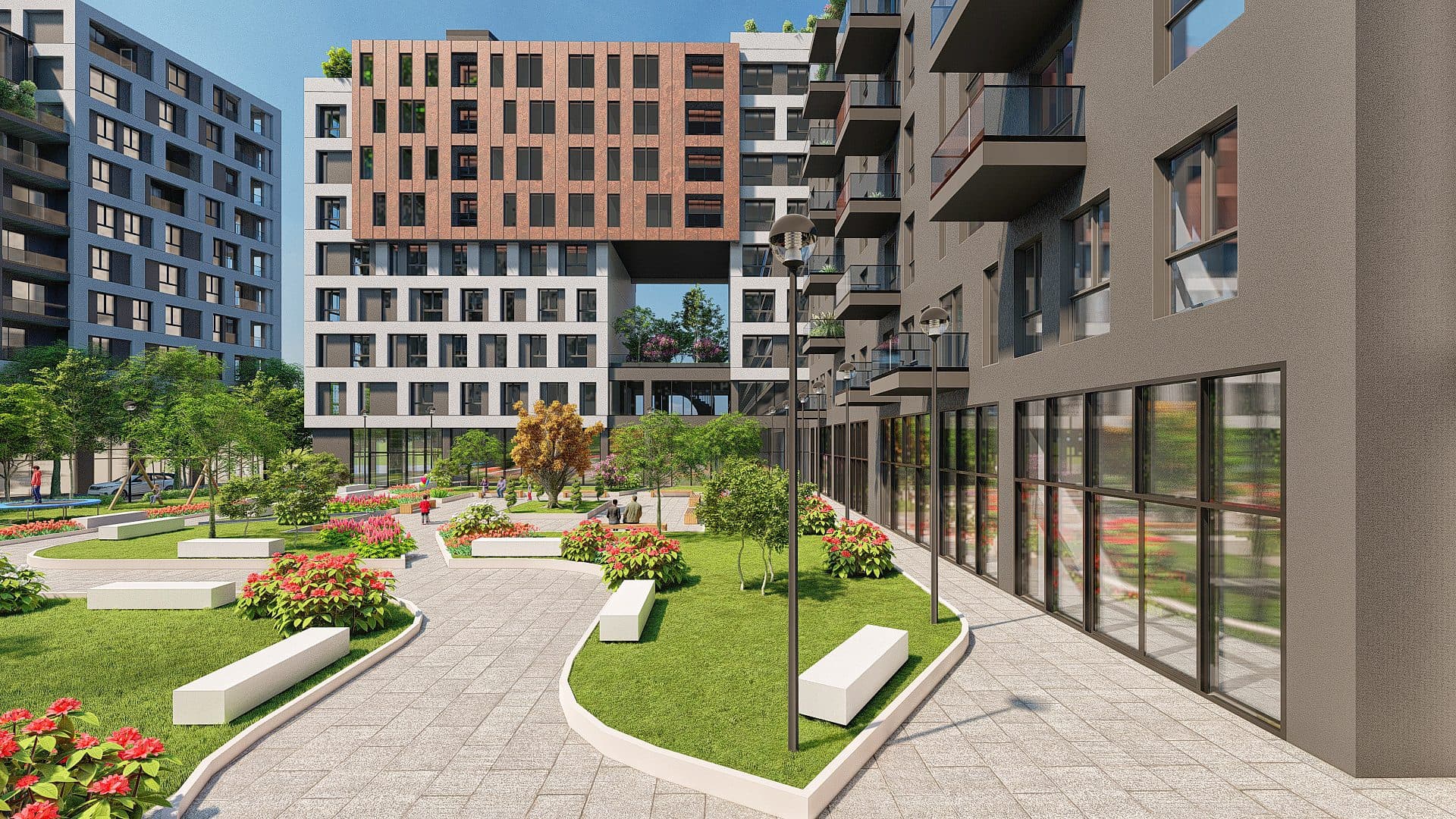 SHITET APARTAMENT 2+1, KOMPLEKSI NOVUS, BULEVARDI I RI TEK STACIONI I TRENIT ! 3