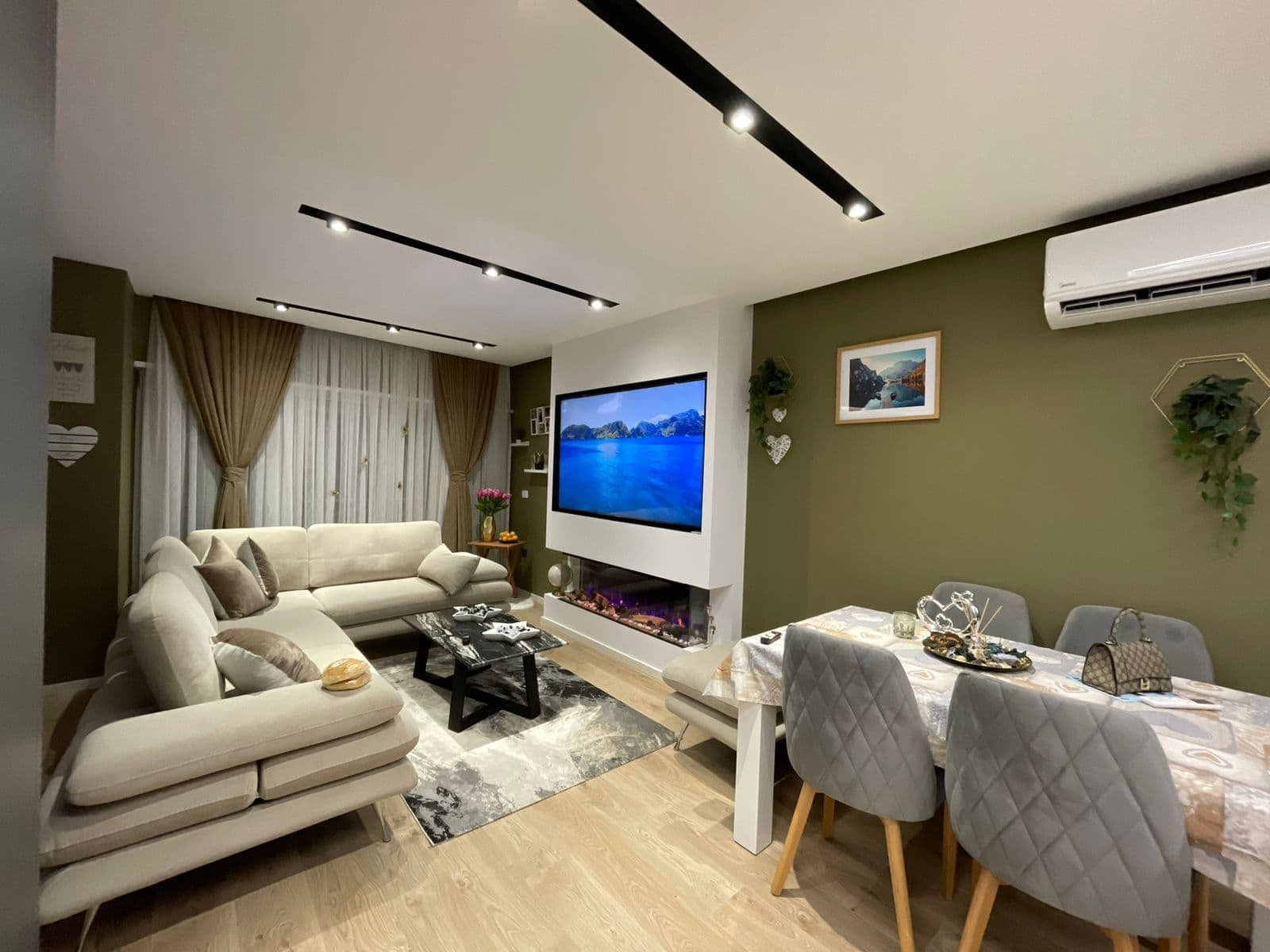 Apartament 3+1 për Qira tek Kodra e Diellit 2!