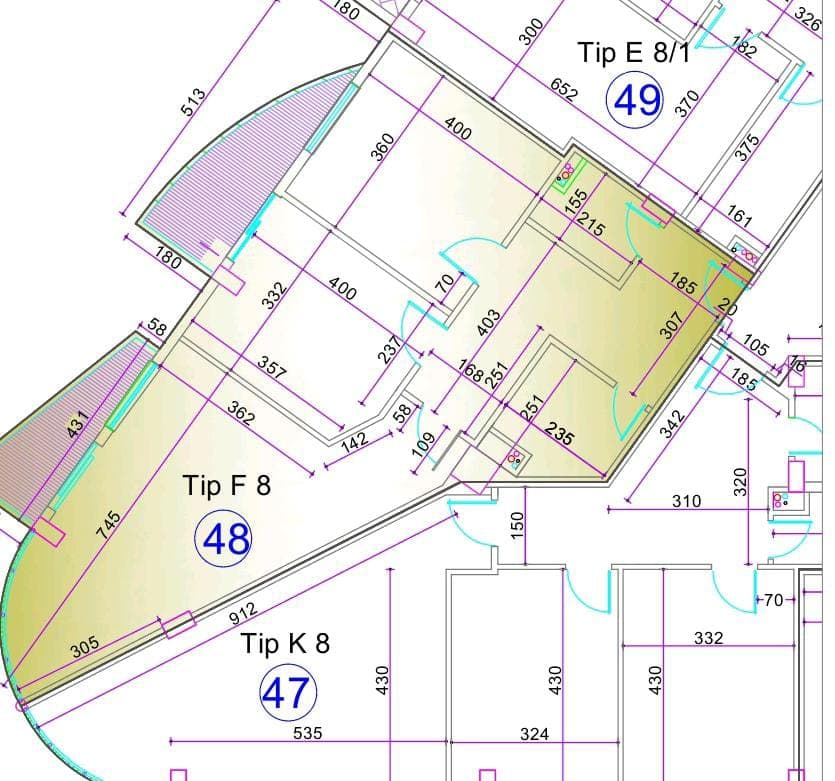 SHITET TIPOLOGJI APARTAMENTESH 2+1, NE YZBERISHT! 3