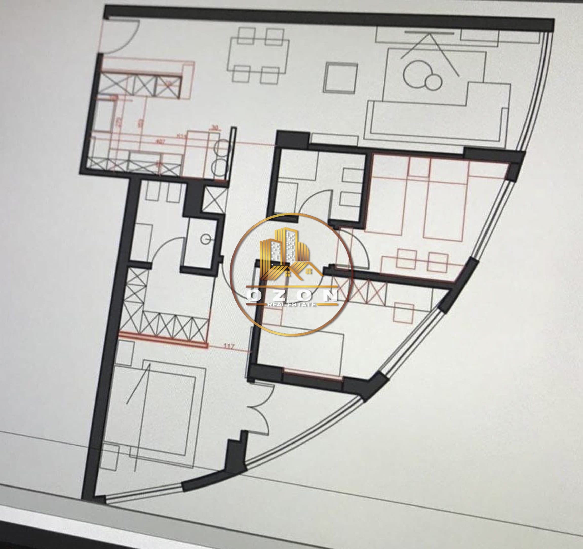 SHITET SUPER APARTAMENT 3+1+2, TEK OBJEKTI FLUTUR, KODRA E DIELLIT 2!