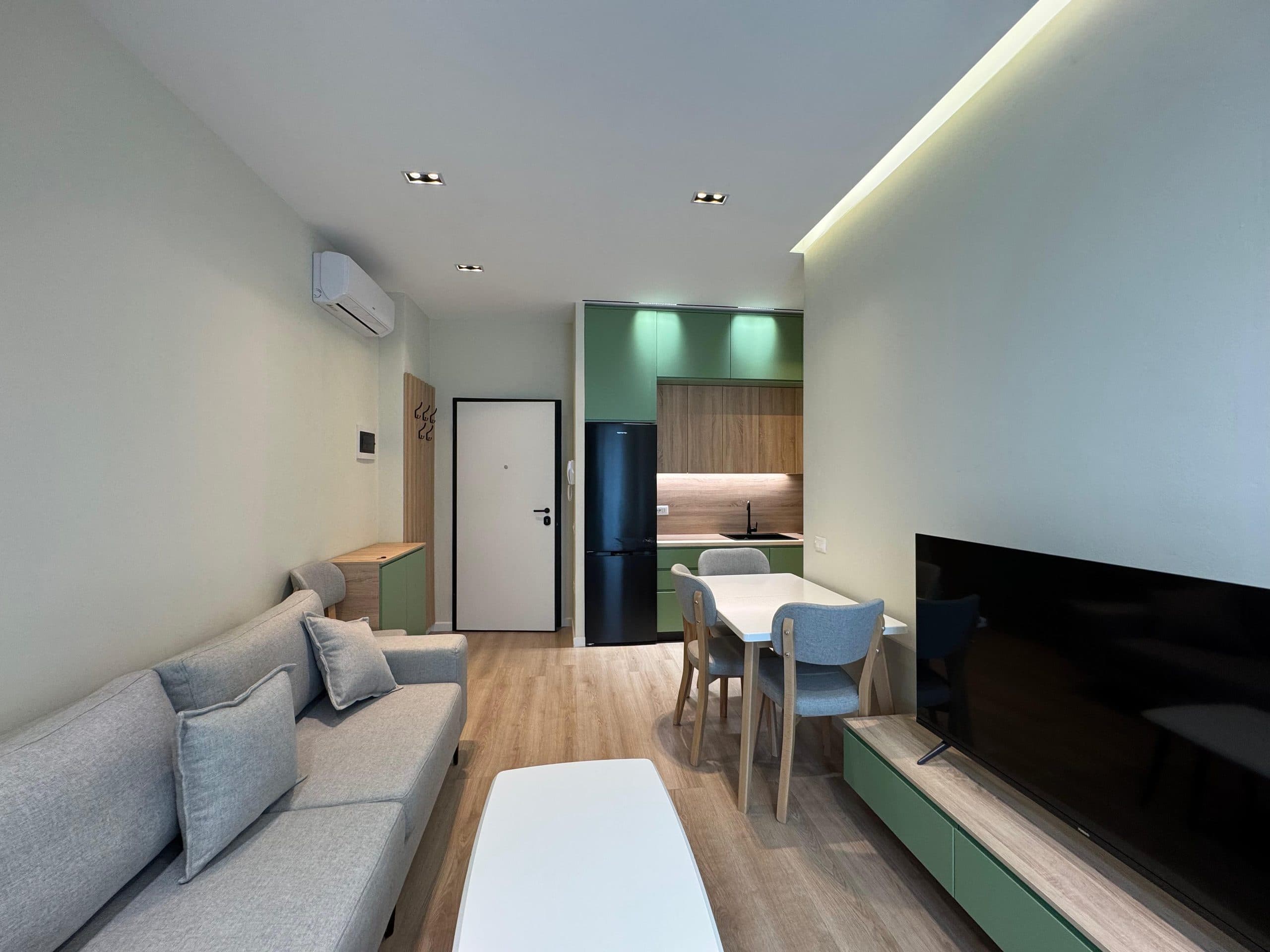 Apartament 1+1 për qira, i pa banuar më parë, në Myslym Shyr! 3