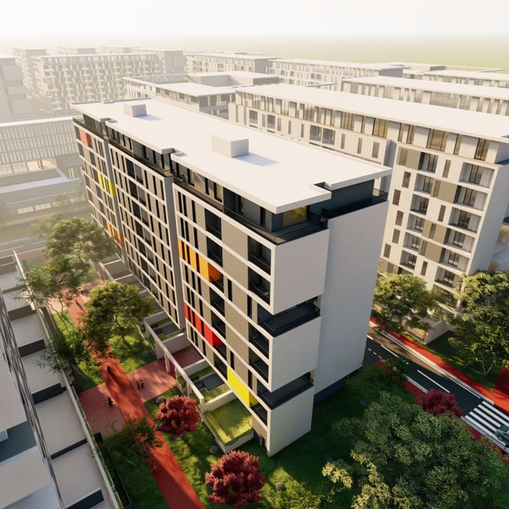 Shitet Apartament 2+1+2 me Post Parkimi tek Univers City! 1