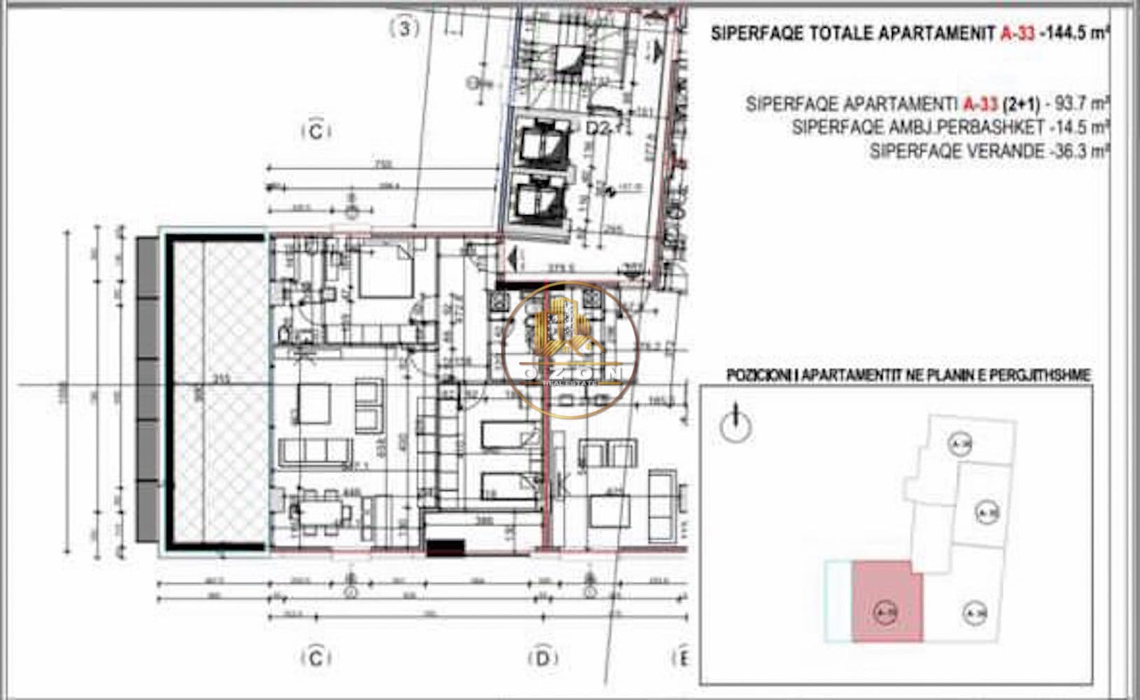 Tipologji te ndryshme apartamentesh ne shitje , Rruga “Myslym Shyri”
