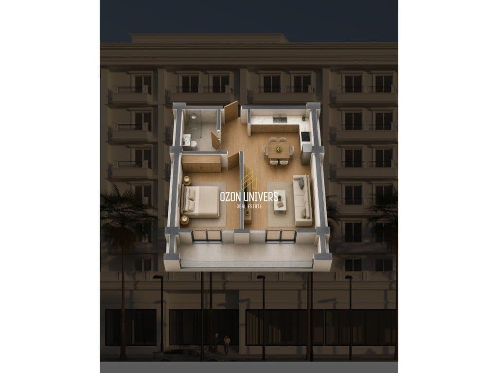 Apartament 1+1 për shitje, Kompleksi Viena,Golem!!!