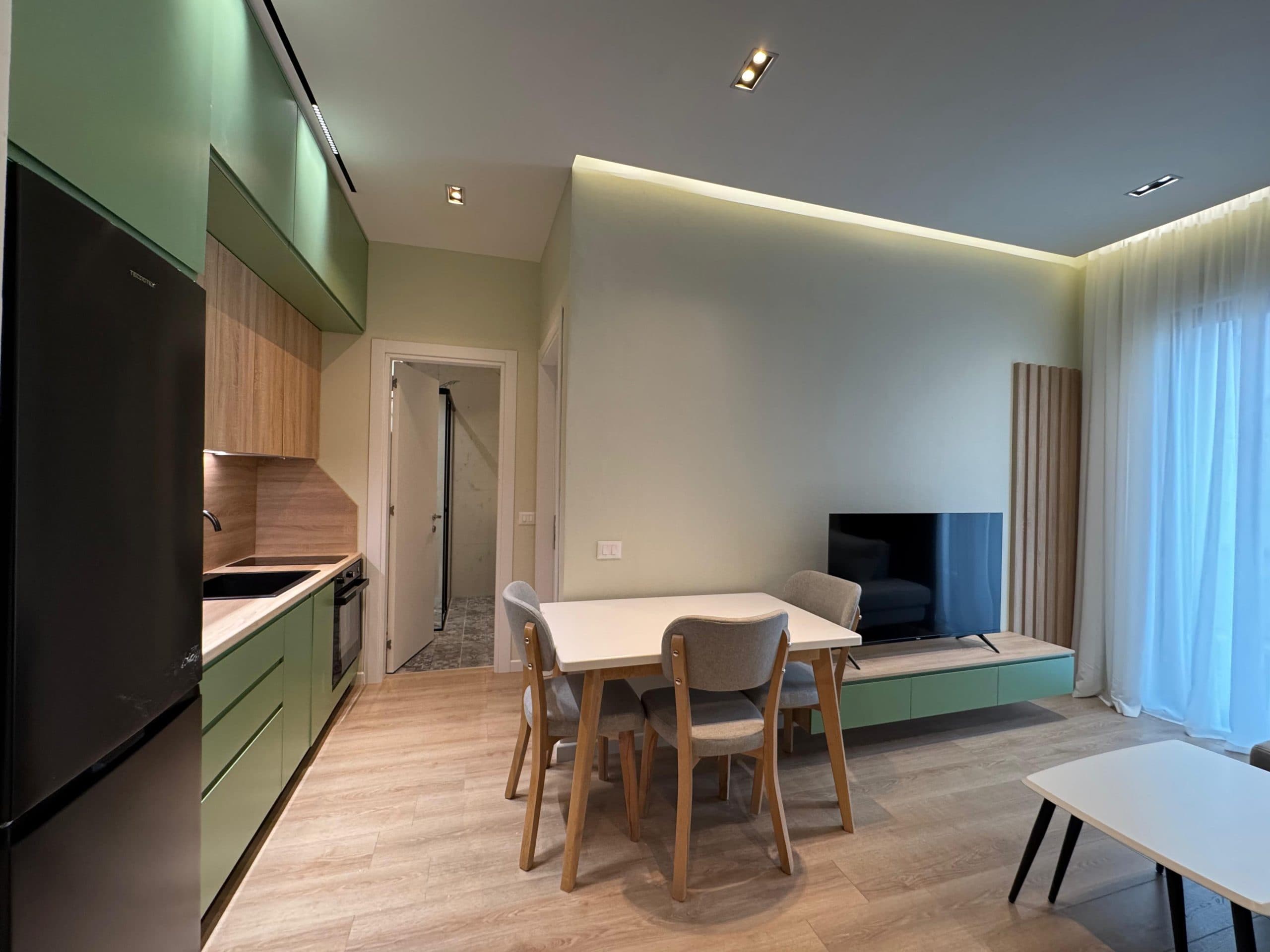 Apartament 1+1 për qira, i pa banuar më parë, në Myslym Shyr! 4