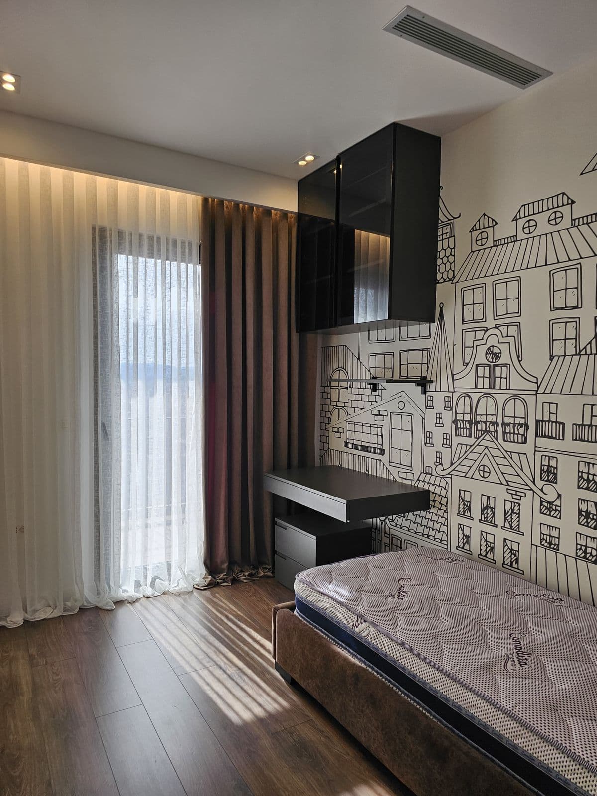 Jepet me Qira Super Apartament Luksoz Tek Tirana Garden Building! 4