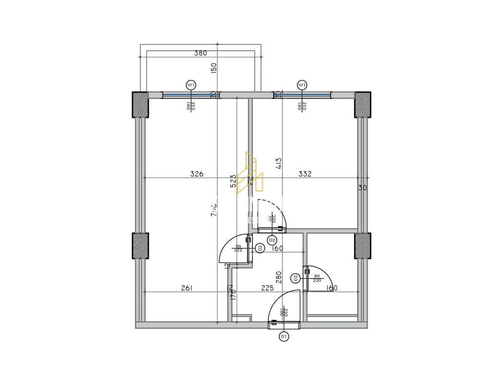 Apartament 1+1 për shitje, Adria Residence në Qerret, Durrës! 2