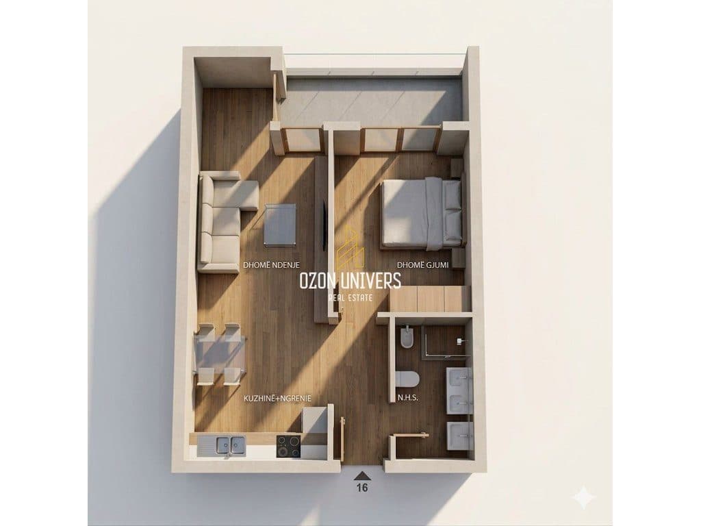 Apartament 1+1 për shitje, tek Astir Residence 2! 1