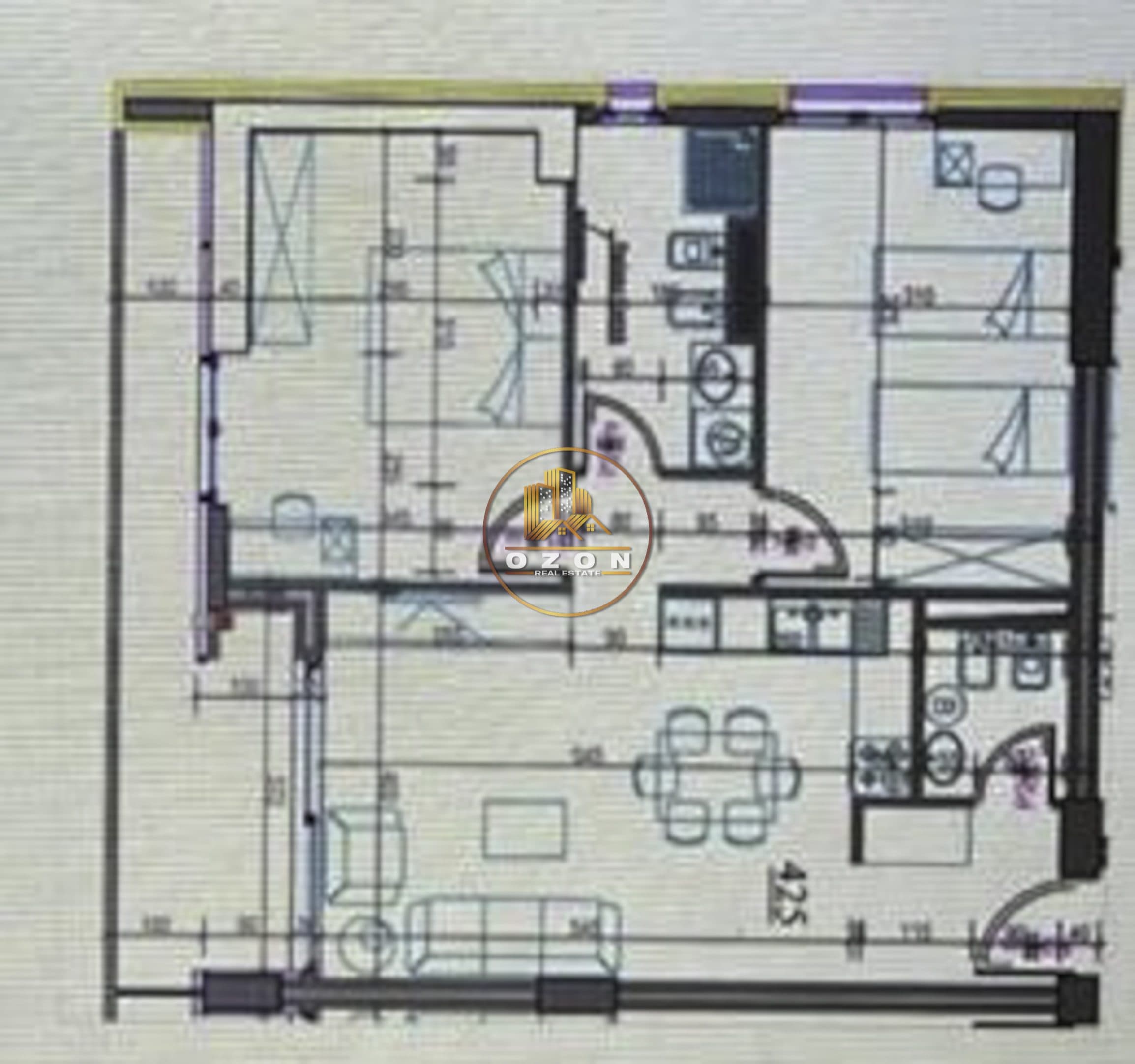 SHITEN 2 APARTAMENTE 2+1 TEK FIORI DI BOSCO !