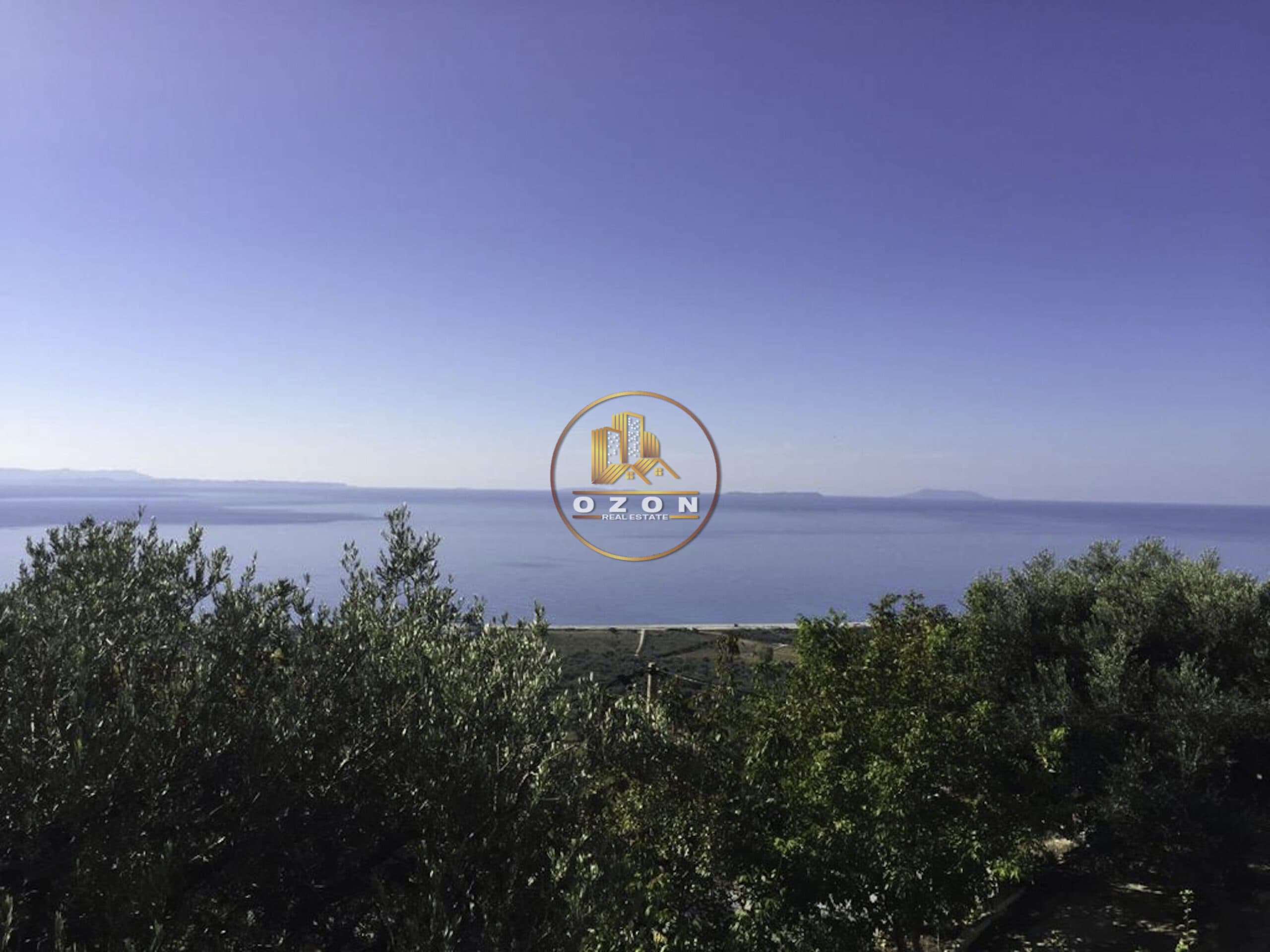 Shitet truall në Borsh – 628 m², me pamje panoramike nga deti! 1