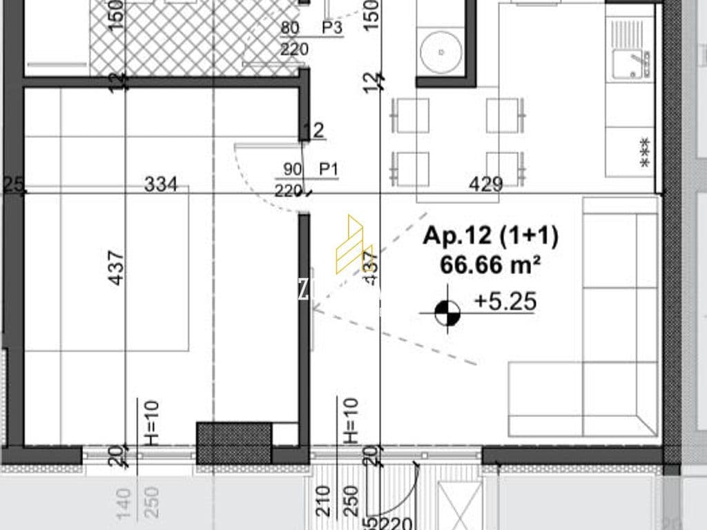 Shitet Apartament 1+1 dhe Post Parkimi Rruga Simon Gjoni, Ish Fusha e Aviacionit