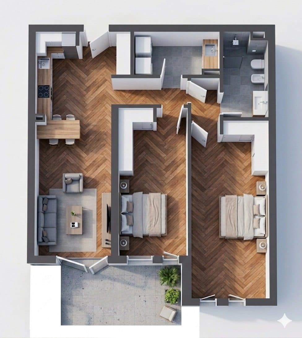 Apartament 2+1 për shitje në Green Coast 2 ! 1