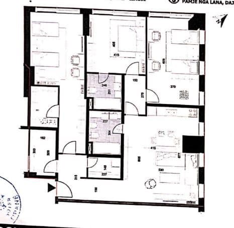 Apartament 3+1+2 në Shitje tek Downtown One! 4