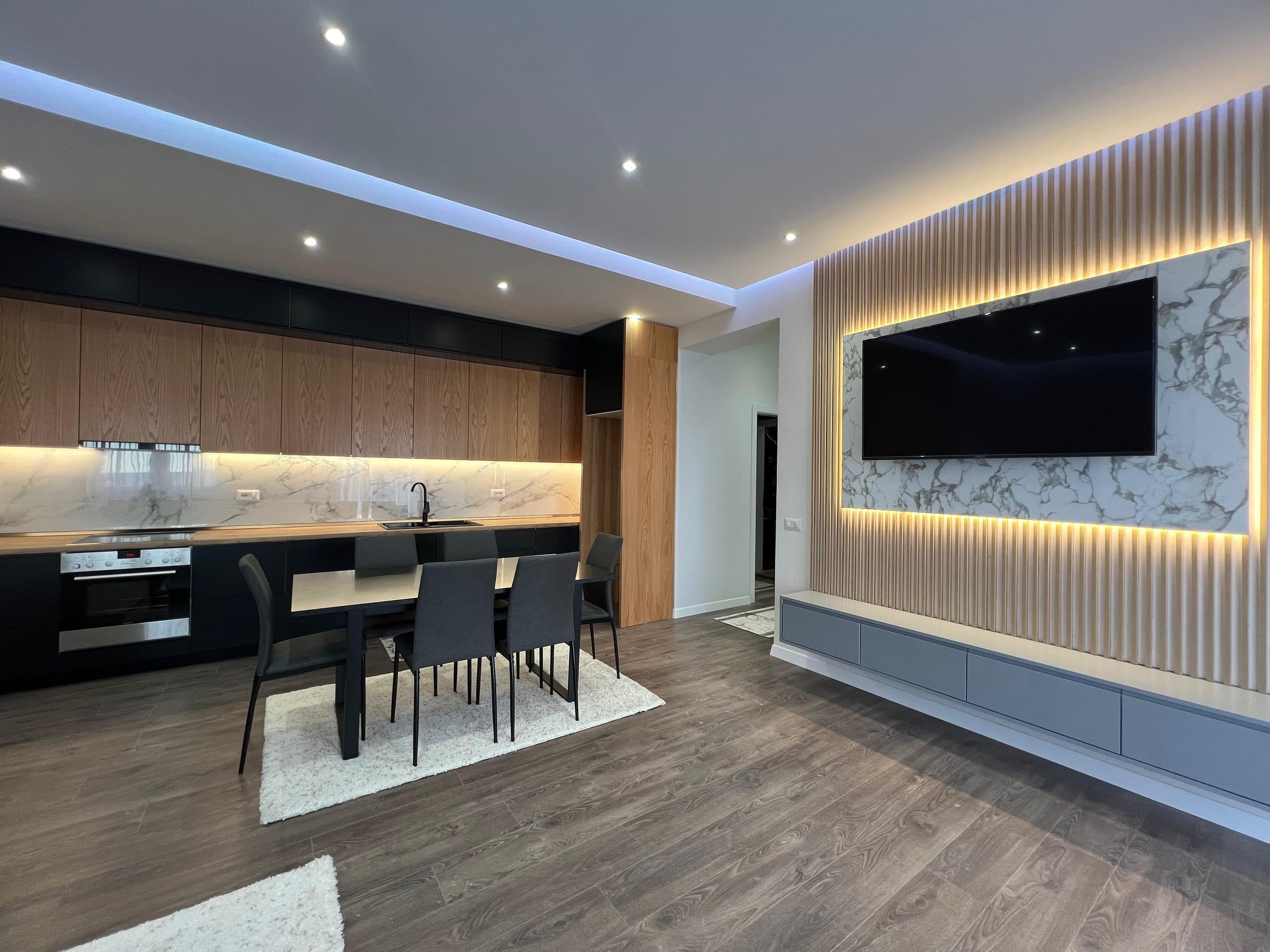 Apartament modern 2+1 me parking në shitje dhe i pabanuar në një Rezidencë tek Kodra Diellit ! 4