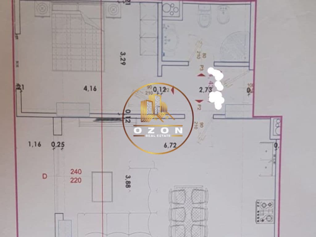 Apartament 1+1 Në Shitje, Yzberisht! 3