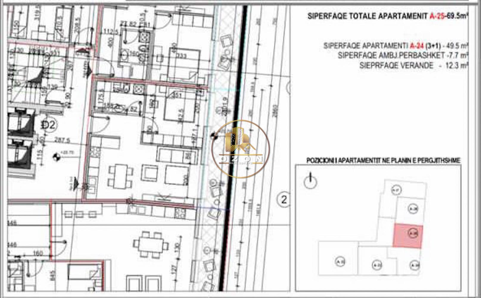Tipologji te ndryshme apartamentesh ne shitje , Rruga “Myslym Shyri”