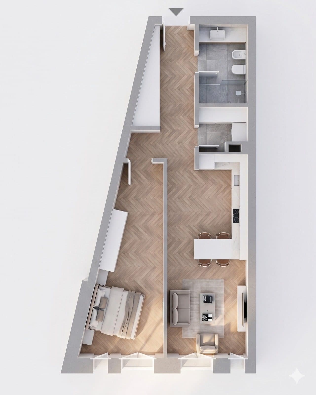 Apartament 1+1 për shitje në Green Coast 2 ! 1