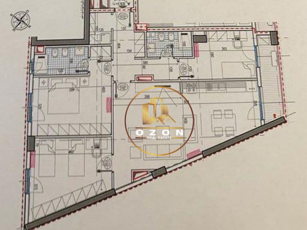Okazion! Apartament 3+1+2 në shitje, tek Bulevardi i Ri, Stacioni i Trenit! 3