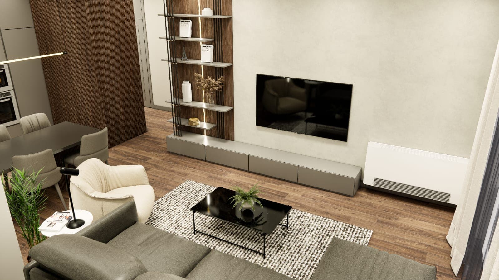 JEPET ME QIRA APARTAMENT 2+1+2, TEK AMBASSADOR 3, STADIUMI DINAMO! 3