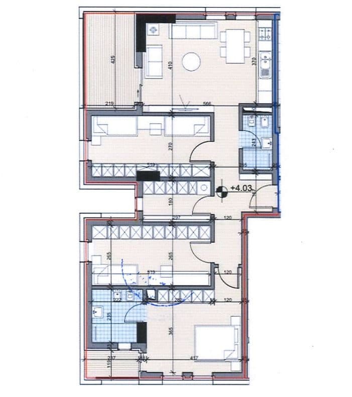 Apartament 3+1+2 për Shitje tek Rruga e Kacanikut!