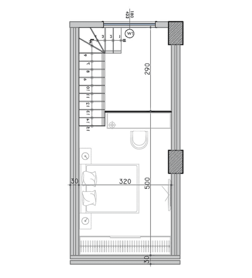 Studio apartment për shitje, Adria Residence në Qerret, Durrës! 3