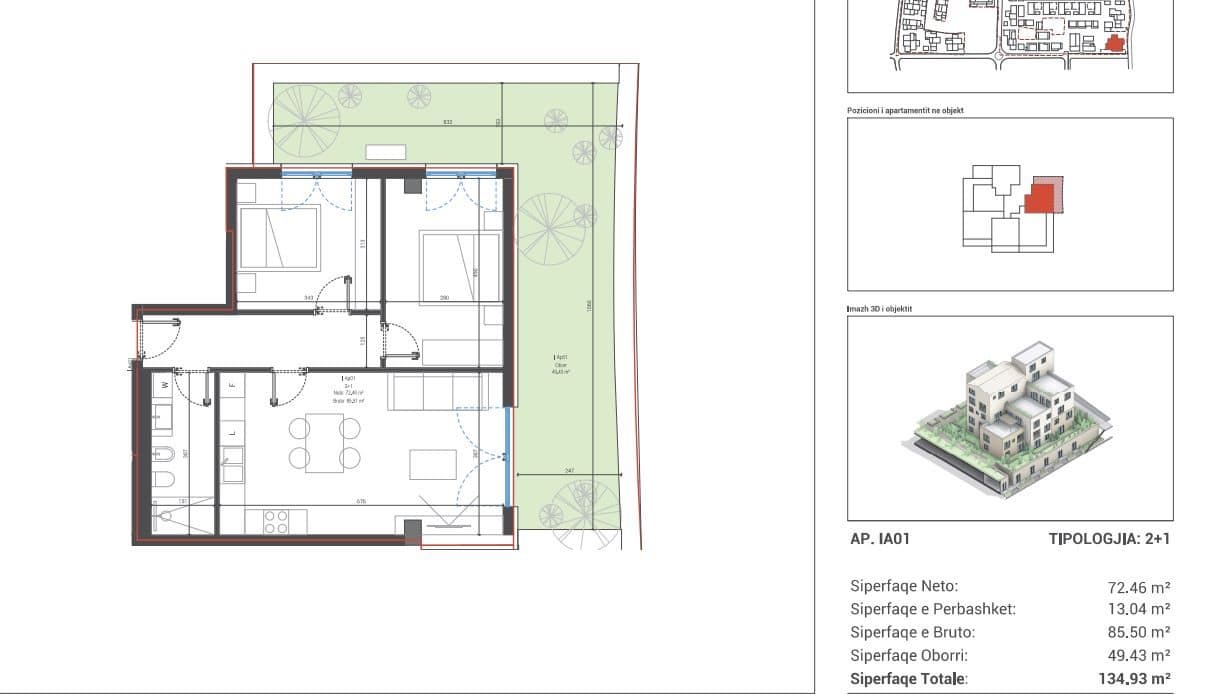 Apartamente në Shitje tek Village Square, Dhërmi! 2