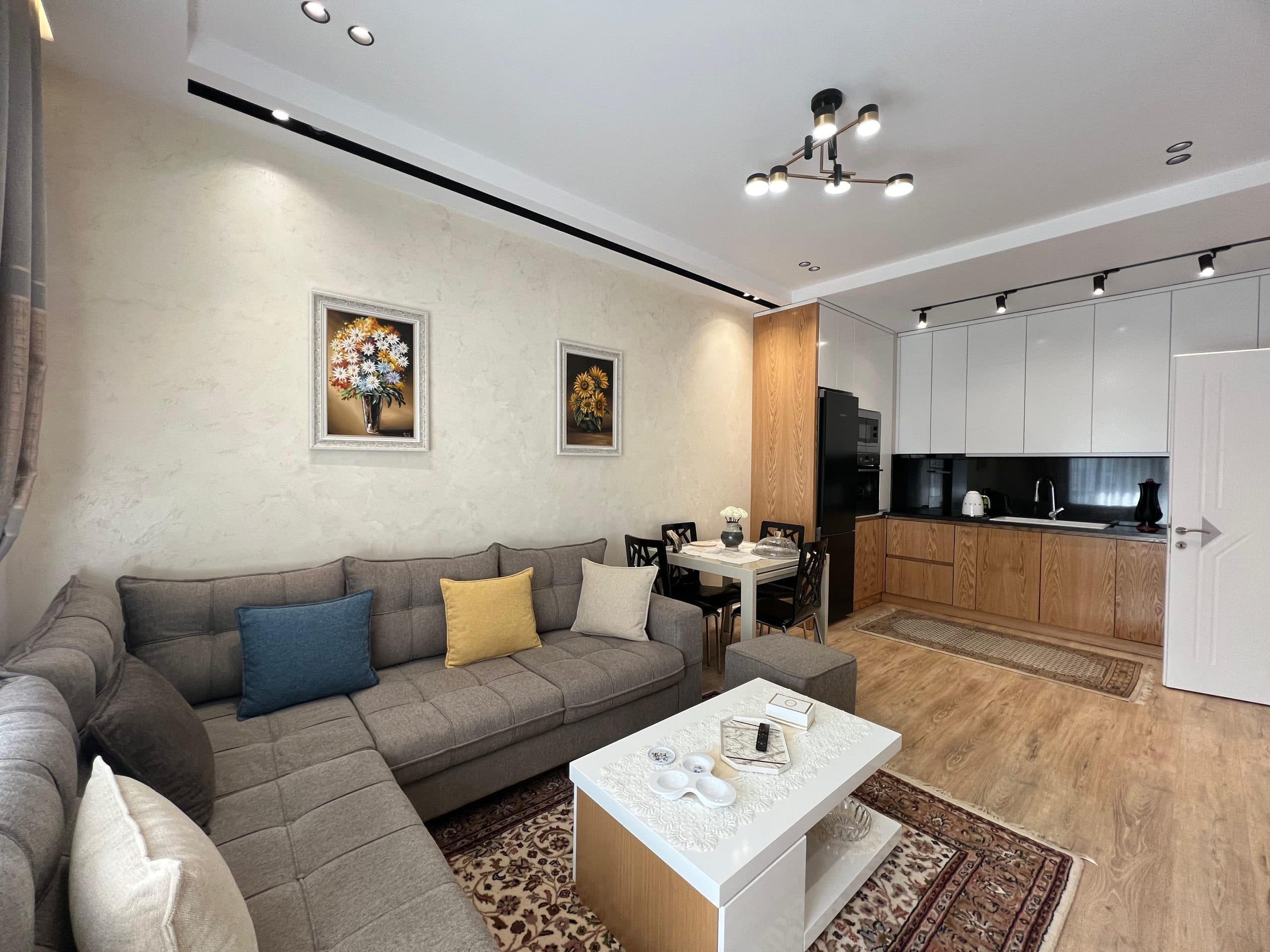 Apartament 1+1 me qera tek Kompleksi Kontakt, 21 Dhjetori!