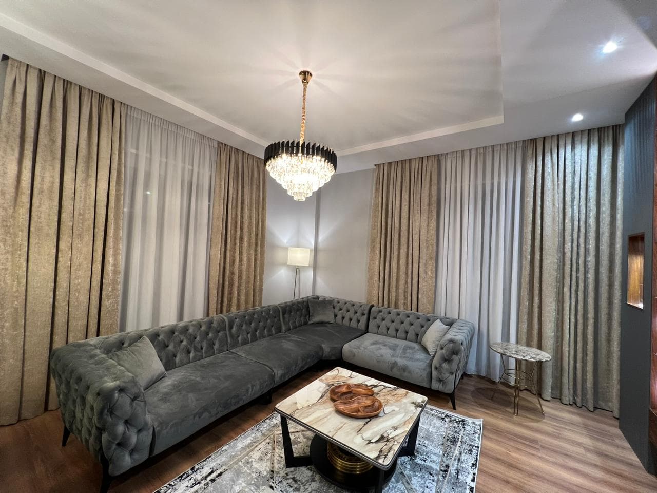 Apartament luksoz 2+1+2 për qira tek Secret Garden, TEG!