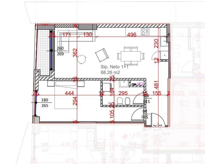 Tipologji Apartamentesh në Shitje 1+1 tek Ish Fusha e Aviacionit! 2