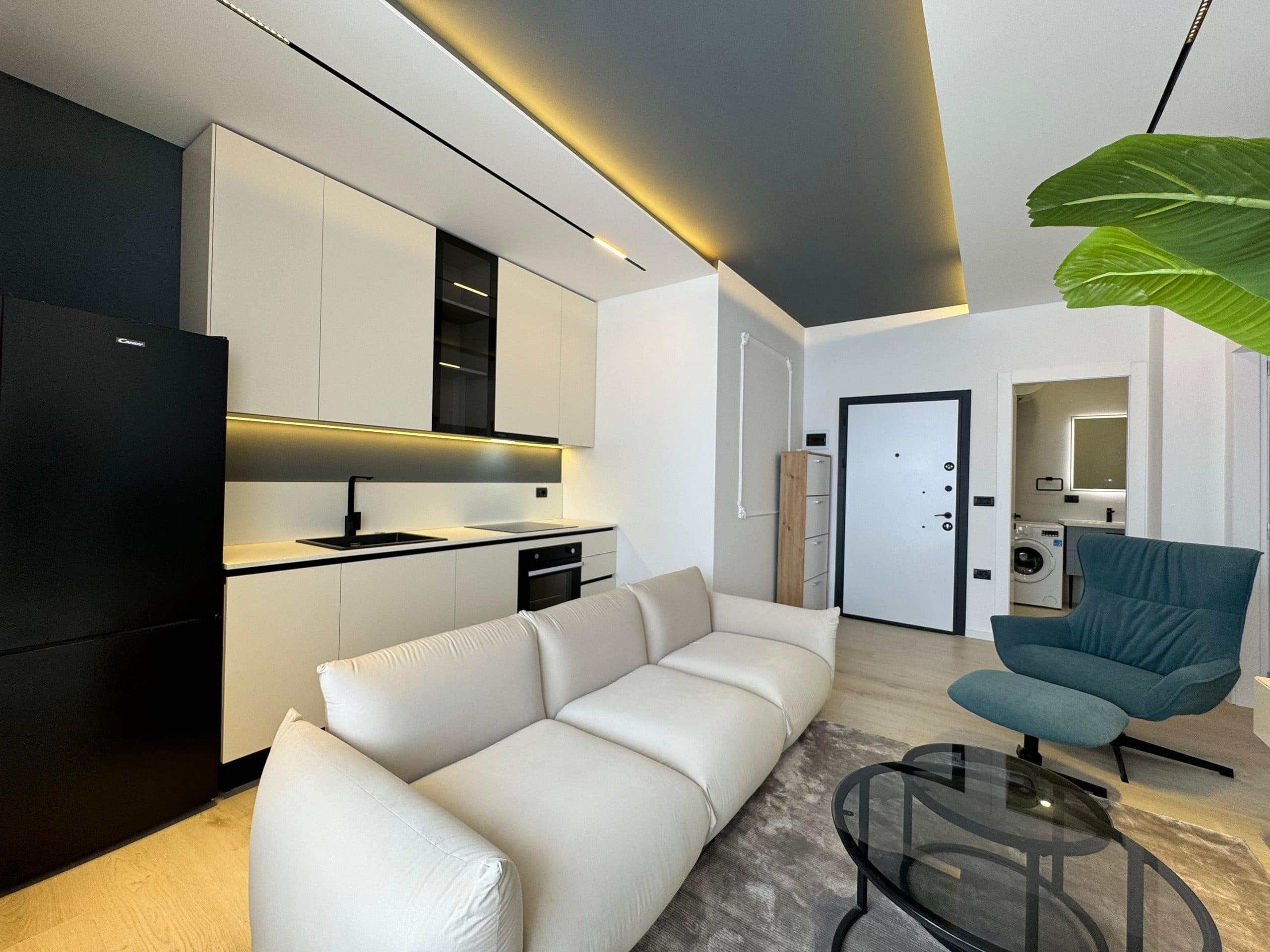 Apartament 1+1 modern për shitje tek Komuna e Parisit, me pamje të mrekullueshme të Kopshtit Botanik! 2
