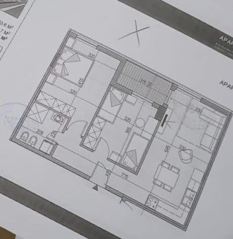 Apartament 2+1 për shitje tek Univers City, Pranë QTU-së! 2