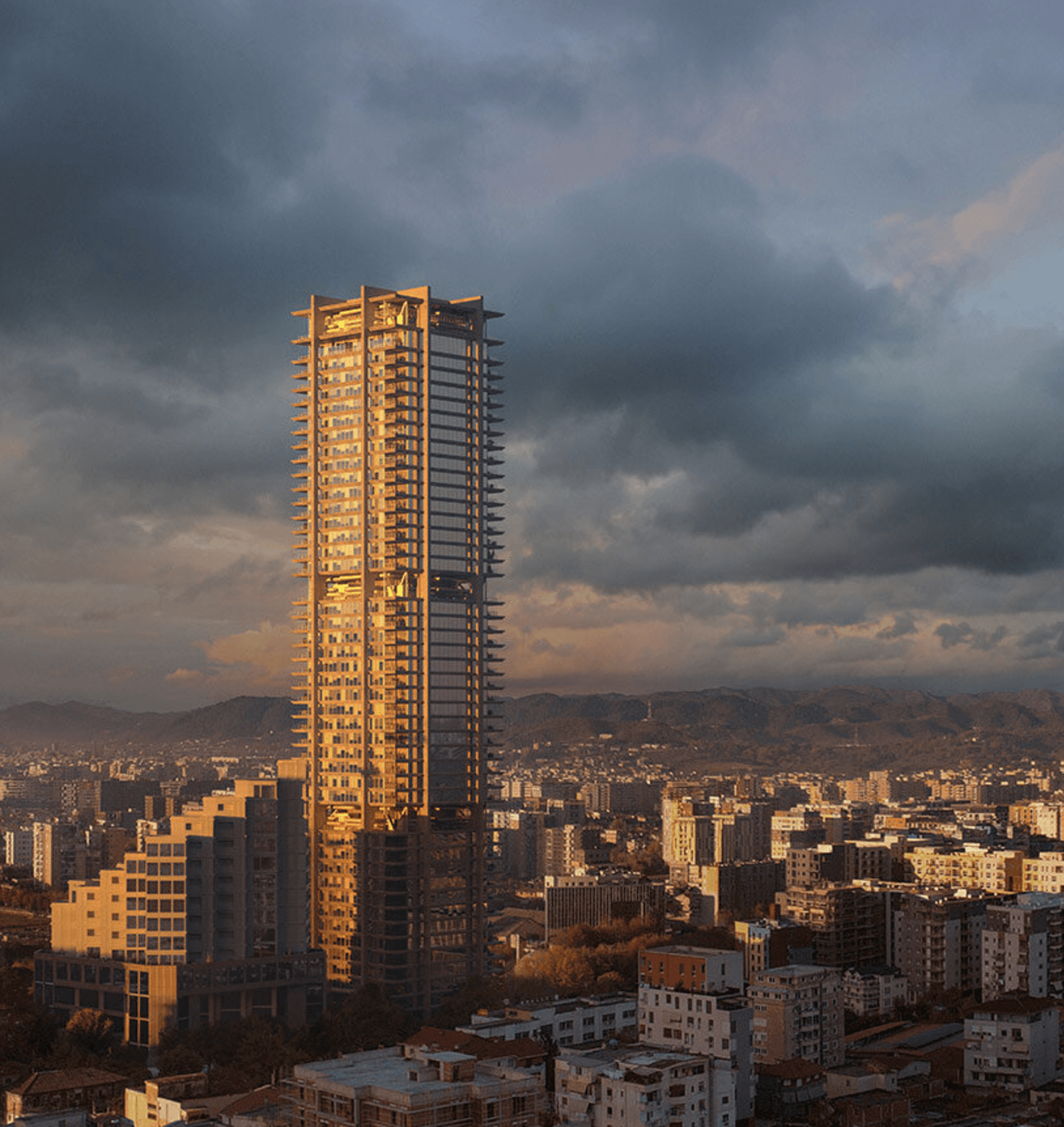 OKAZION! Apartament 1+1 për shitje tek Oricon Tower, Laprakë! 1