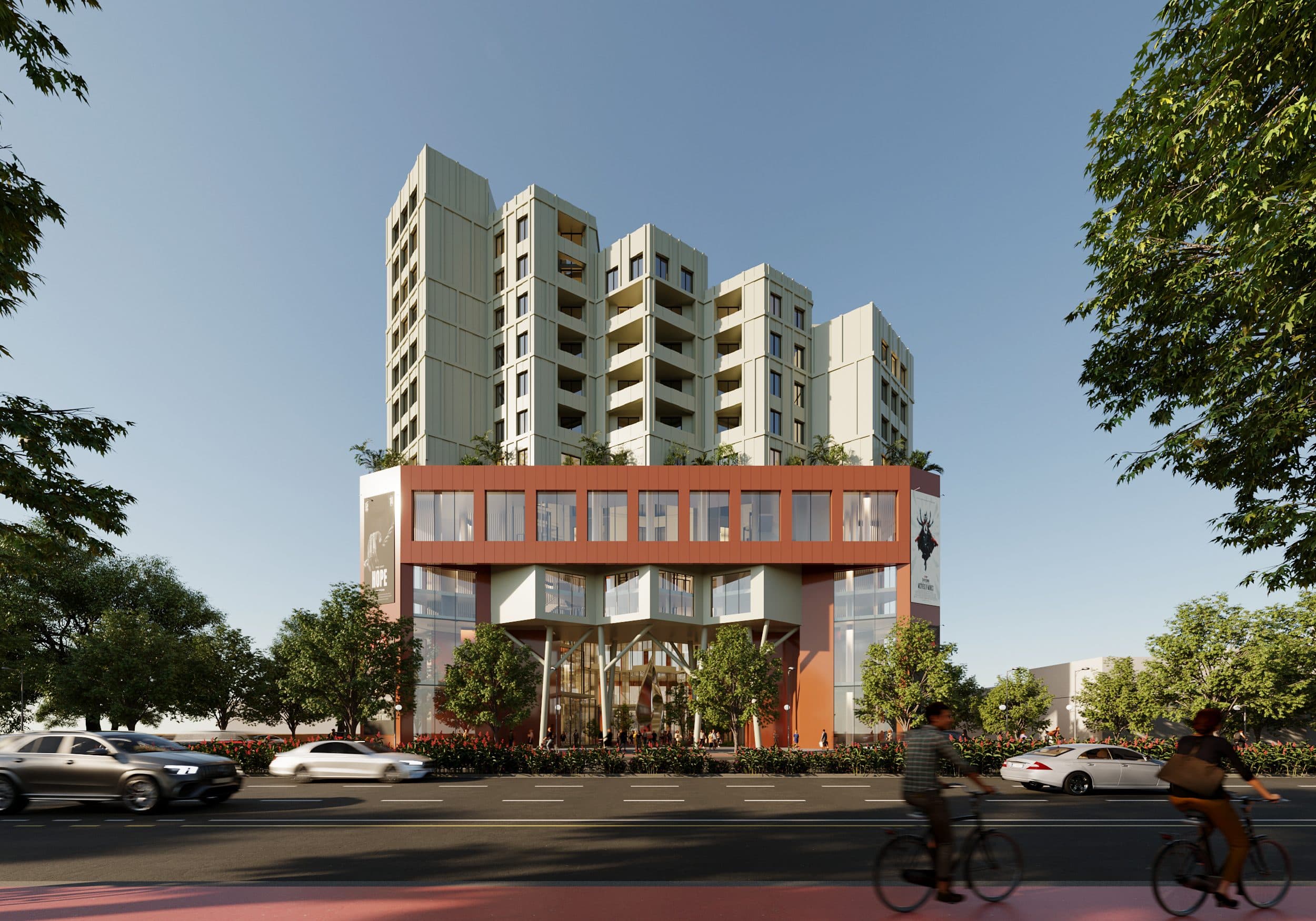 OKAZION! Apartament 2+1+Verandë për shitje tek Colonnade Residence,Laprakë! 1