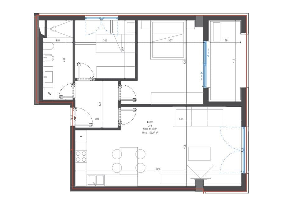 Apartamente për Shitje në Village Square Dhërmi! 3