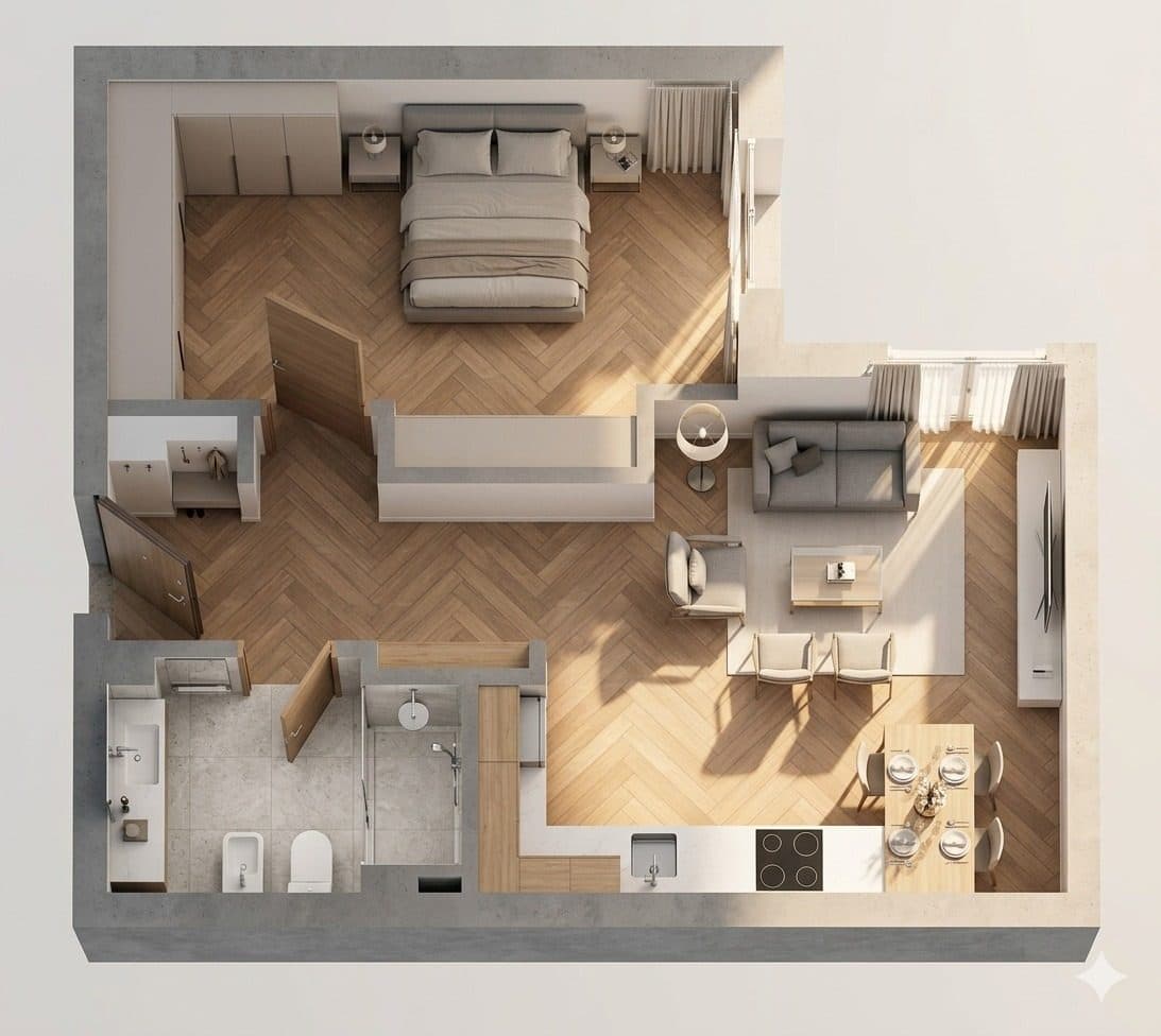 Apartament 1+1 për shitje në Green Coast 2 ! 1