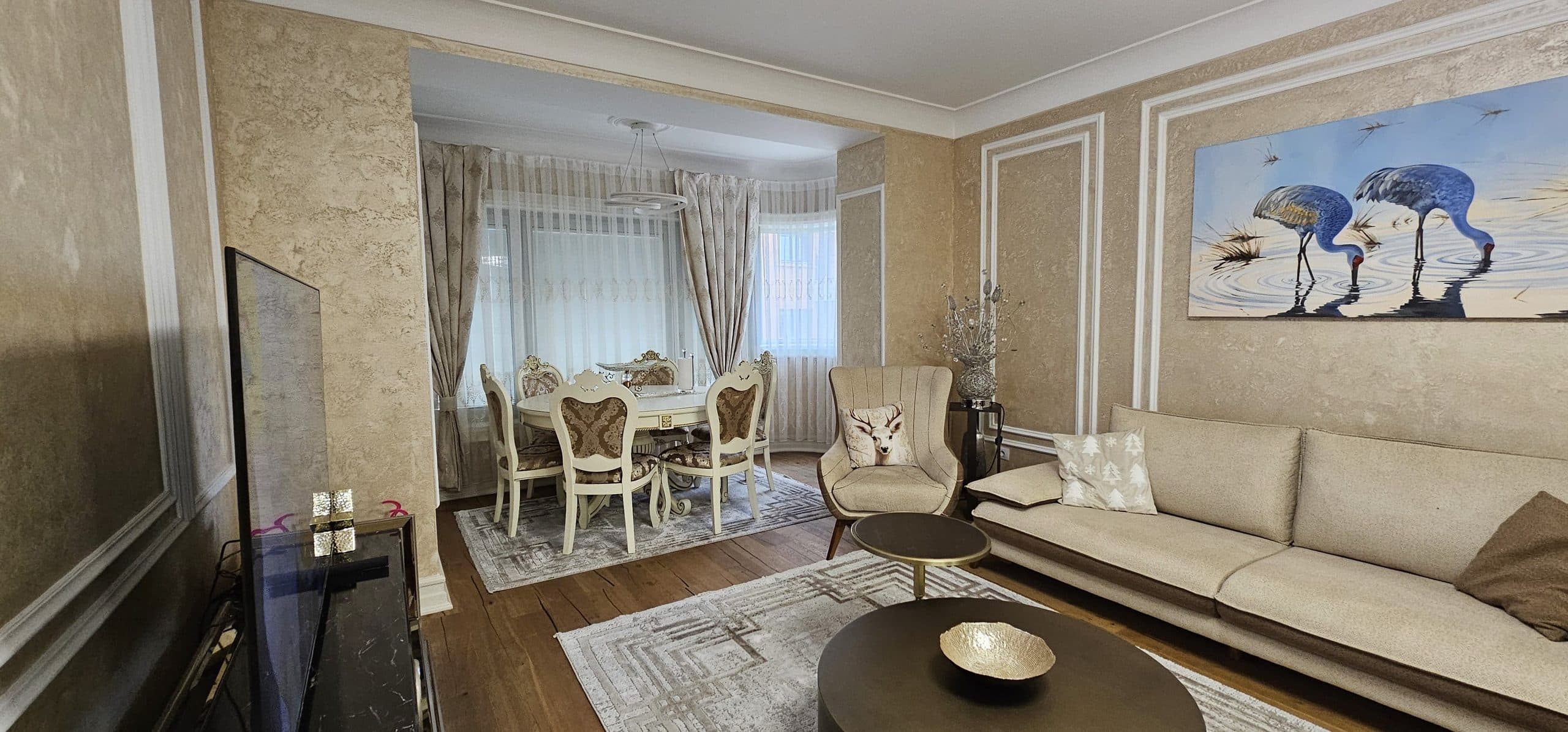 Apartament Luksoz 2+1 për Qira në Bllok! 2