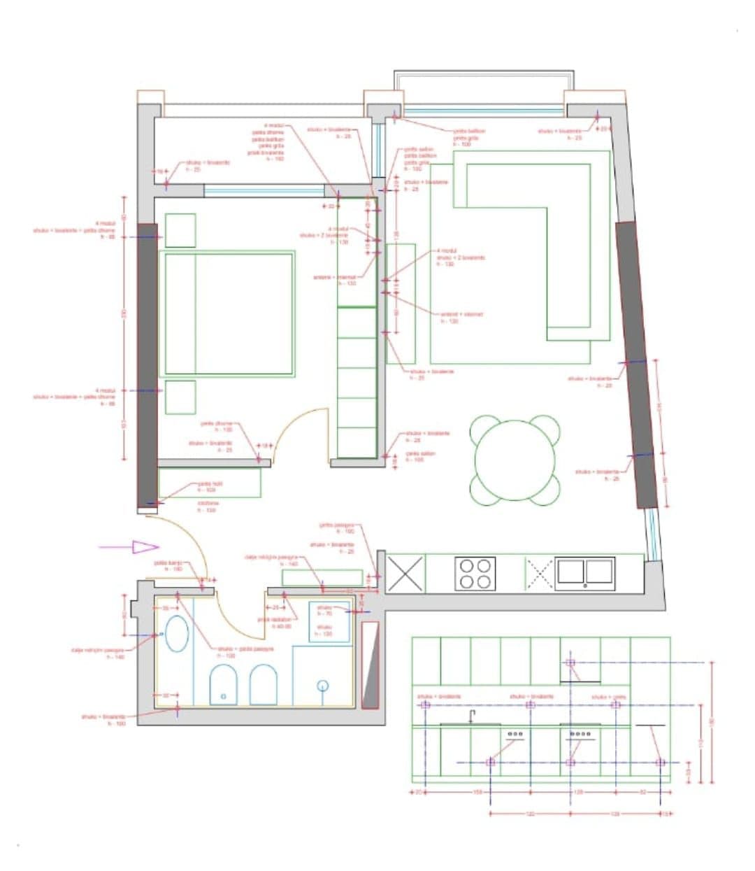 JEPET ME QIRA SUPER APARTAMENT 1+1 TEK RRUGA E BARRIKADAVE PER BIZNES DHE BANIM!